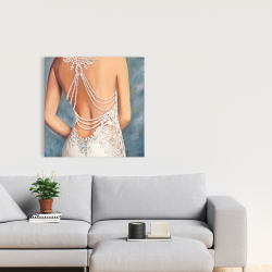 Toile 24 x 24 - Robe de mariage