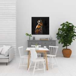 Canvas 24 x 24 - Spotted cat