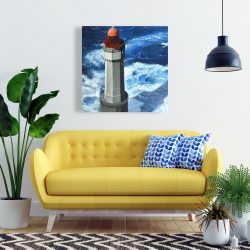 Canvas 24 x 24 - The headlight of jument