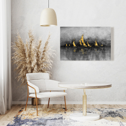 Toile 24 x 36 - Voiliers d'or
