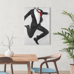 Canvas 24 x 36 - Happy classic man