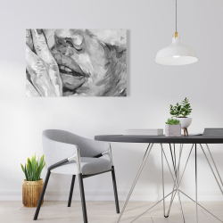 Canvas 24 x 36 - Luscious lips