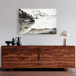 Canvas 24 x 36 - Peaceful landscape