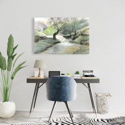 Canvas 24 x 36 - Oasis of relaxation