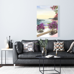 Toile 24 x 36 - Vue sur la mer méditerranée