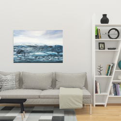 Toile 24 x 36 - Glaciers en islande