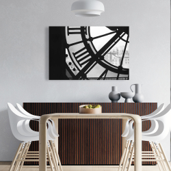 Canvas 24 x 36 - Clock at the orsay museum