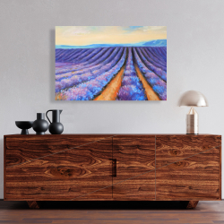 Canvas 24 x 36 - Lavender fields