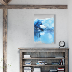 Toile 24 x 36 - Icebergs d'islande