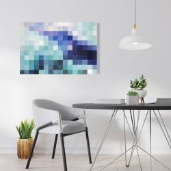 Toile 24 x 36 - Paysage pixelisé