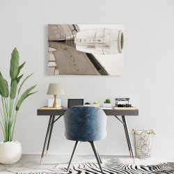 Toile 24 x 36 - Dessous d'avion