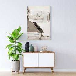 Toile 24 x 36 - Dessous d'avion
