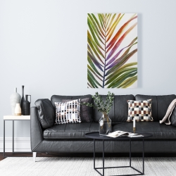 Toile 24 x 36 - Feuille de palmier tropical