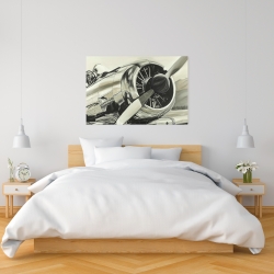 Toile 24 x 36 - Avion vintage