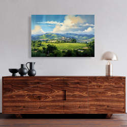 Toile 24 x 36 - Journée paisible