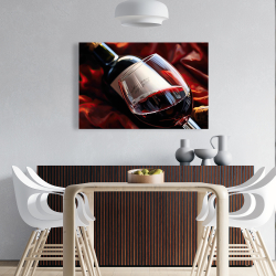 Toile 24 x 36 - Sur la bouteille