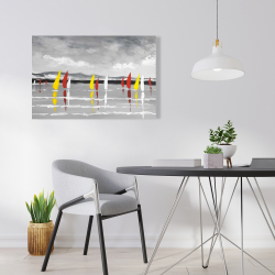 Canvas 24 x 36 - Sailing on the lake