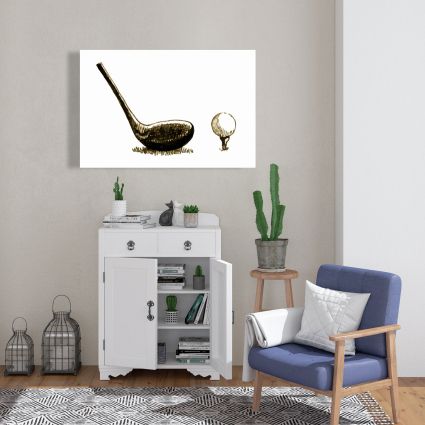 Illustration of a golf club