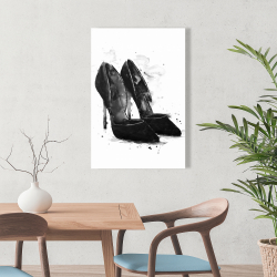 Toile 24 x 36 - Escarpins noirs