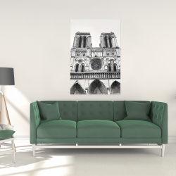 Canvas 24 x 36 - Notre-dame de paris cathedral