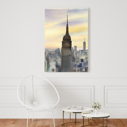 Toile 24 x 36 - Couché de soleil sur new-york