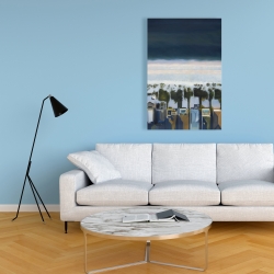 Toile 24 x 36 - Vue d'oiseau de la plage