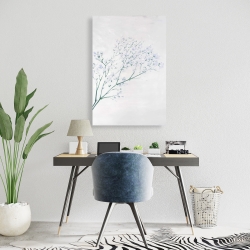 Toile 24 x 36 - Bouquet de fleur souffle de bébé