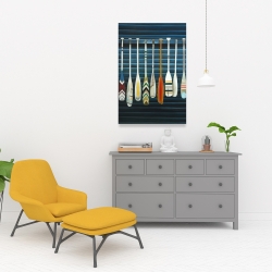 Canvas 24 x 36 - Paddles