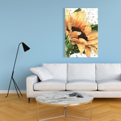 Canvas 24 x 36 - Sunflower in bloom