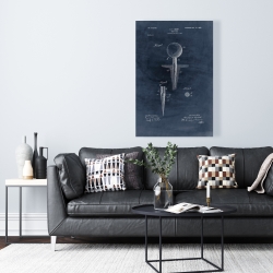 Toile 24 x 36 - Schéma d'un golf tee