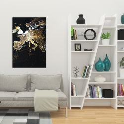 Canvas 24 x 36 -  european continent