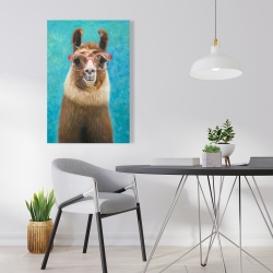 Canvas 24 x 36 - Lovable llama