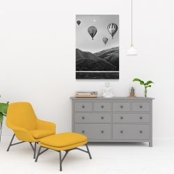 Canvas 24 x 36 - Air balloon landscape