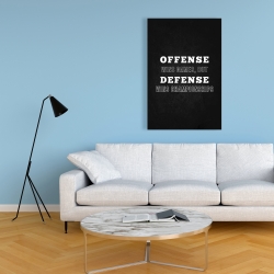 Canvas 24 x 36 - Offense wins games...