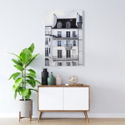 Canvas 24 x 36 - Buildings along the seine river
