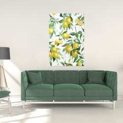 Canvas 24 x 36 - Lemon pattern