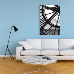 Canvas 24 x 36 - Clock at the orsay museum