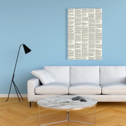 Canvas 24 x 36 - Newspaper