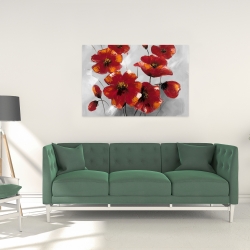Canvas 24 x 36 - Anemone flowers