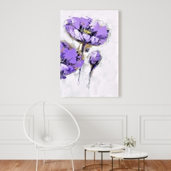 Toile 24 x 36 - Anémones mauves