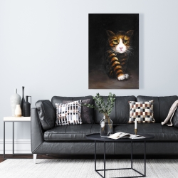 Canvas 24 x 36 - Discreet cat