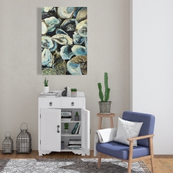 Toile 24 x 36 - Coquilles d'huîtres