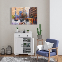 Toile 24 x 36 - Ville en automne