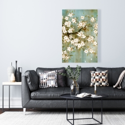 Canvas 24 x 36 - White cherry blossom