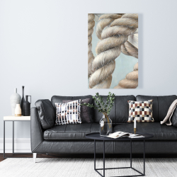 Toile 24 x 36 - Noeud de corde de bateau