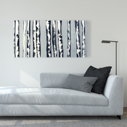 Canvas 24 x 48 - Small birch trees