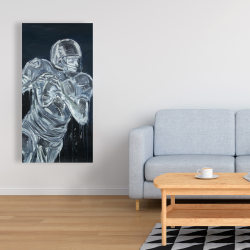 Canvas 24 x 48 - Football player