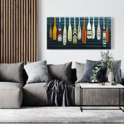Canvas 24 x 48 - Paddles