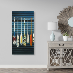 Canvas 24 x 48 - Paddles