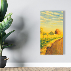 Toile 24 x 48 - à la campagne